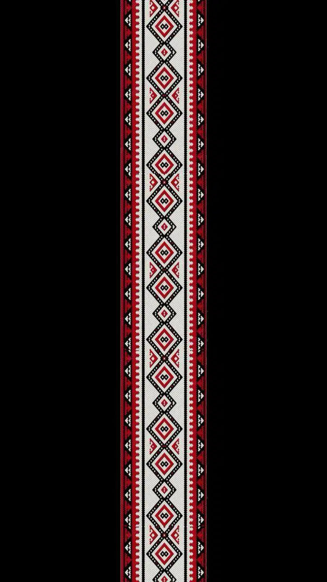 Royal Tribal Strip Shirt