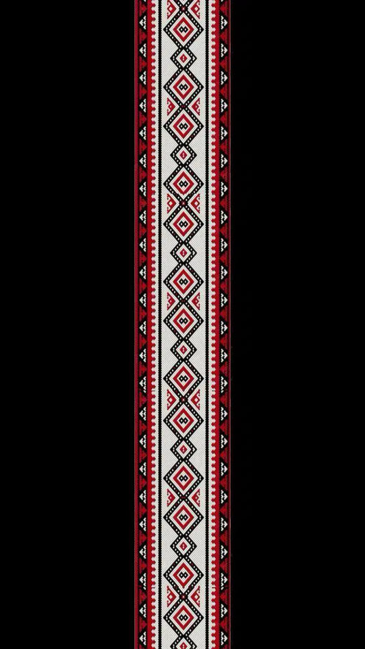 Royal Tribal Strip Shirt