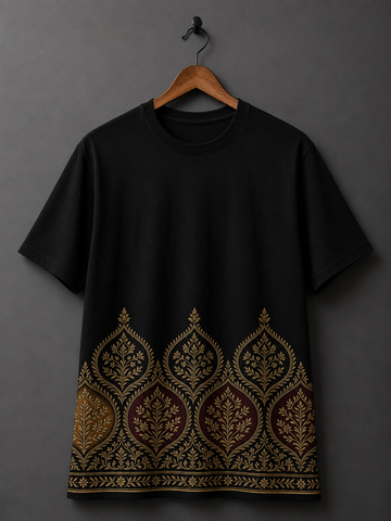 Persian Royal Border Graphic T-Shirt