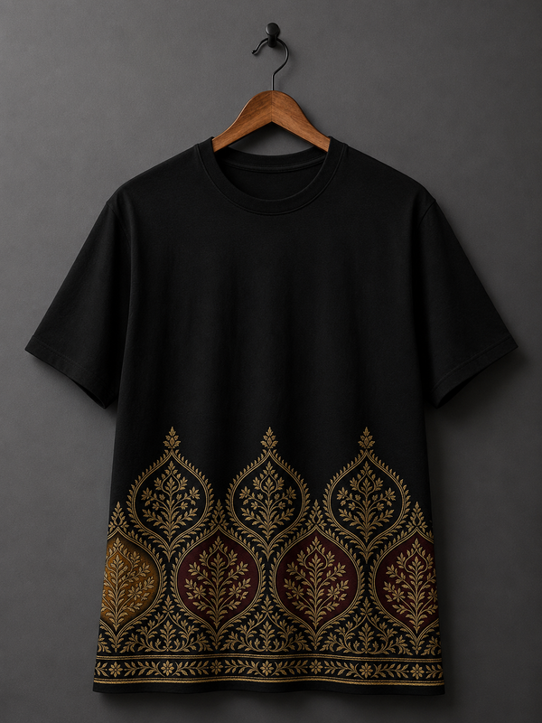 Persian Royal Border Graphic T-Shirt