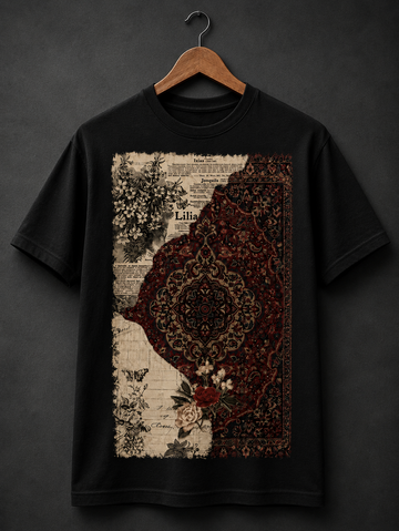 Timeless Persian Bloom Graphic T-Shirt