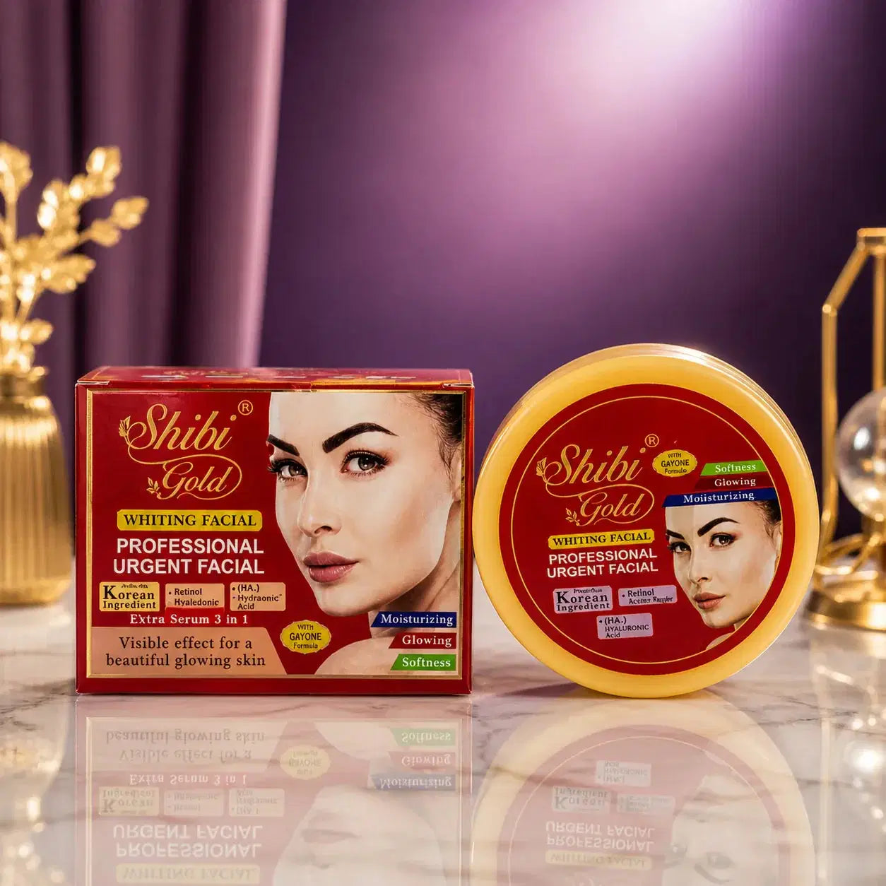 Whitening Facial Cream by Shibi Gold – Instant Glow, Softness & Deep Hydration Skincare