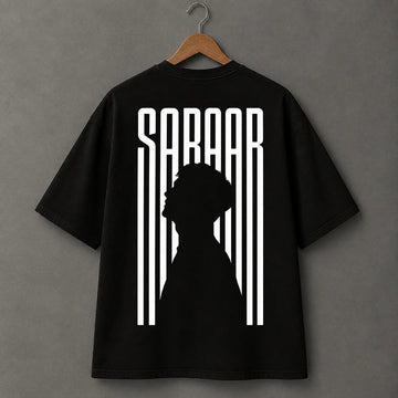 SABAAR Striped Silhouette T-Shirt
