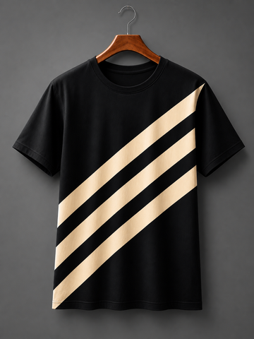 Three Line DTF Printed