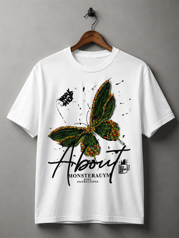 Wild Butterfly Graphic T-Shirt