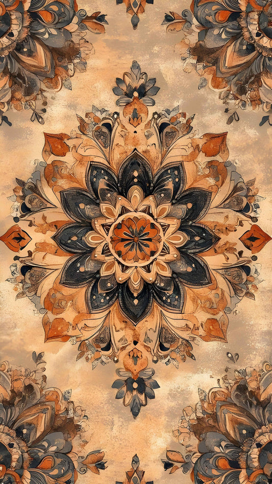 ⭐ Golden Lotus Mandala