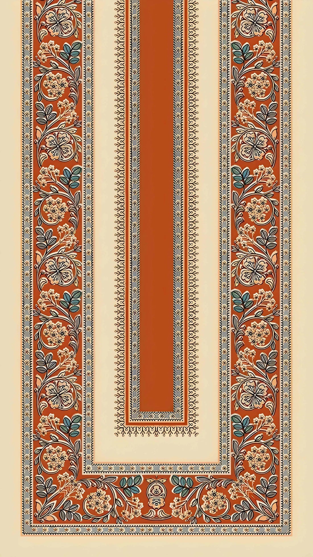 ⭐ Ethnic Luxe Panel DTF Printed